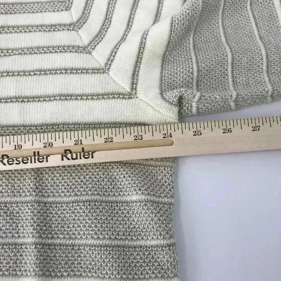 PETER MILLAR MEN’S XL MERINO WOOL MIDI STRIPE CREWNECK SWEATER NWT CLASSIC FIT - Picture 5 of 16